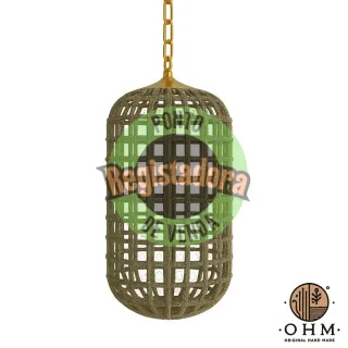 Lanterna Suspenção French Cage 45 CM