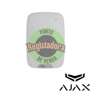 AJAX - Teclado wireless bidirecional - White