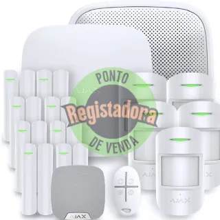 Kit Alarme Ajax StarterKit Branco - Kit 2