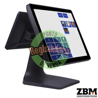 POS ZQ-T8350 - Intel J6412 / DDR4 8GB / SSD 120GB / Touch 15"/ Display Cliente 9.7" / W11 PRO