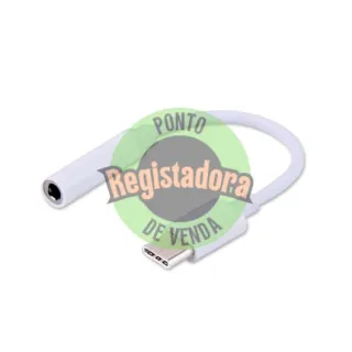USB-C TO 3.5 JACK ADAPTER SAVIO AK-35 WHITE