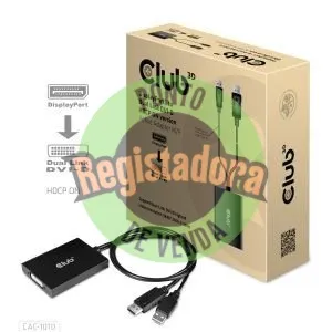 CLUB3D ACTIVE ADAPTER DP TO DVI-D HDCP ON