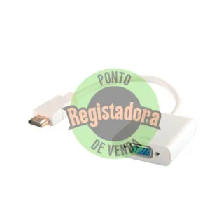 SAVIO ADAPTER CL-27/B HDMI (M) TO VGA (H) WHITE