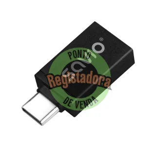 ADAPTER SAVIO AK-80 USB-A 3.1 USB-C 3.1 BLACK NEGRO/5 GBPS/USB-A 3.1 (H) ? USB-C 3.1 (M) SAVAK-80