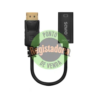 ADAPTADOR DP V1.2-HDMI V1.4 SAVIO AK-62