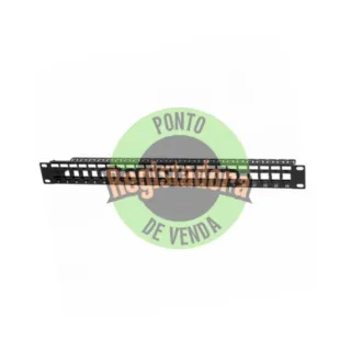 PEPEGREEN 24-PORT Cat 6 UTP PATCH PANEL (EMPTY)
