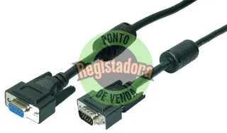 CABLE VGA M-H 1.8M HD DB15 EXTENSOR LOGILINK BLANC