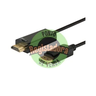 CABLE DISPLAYPORT (M) - HDMI (M) 1.5M SAVIO CL-56