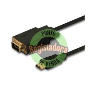 CABLE HDMI (M) - VGA (H) 1.8M SAVIO CL-103