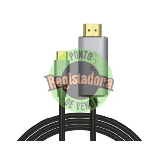 CABLE USB(C) - HDMI 2.0 4K 2M SAVIO CL-171