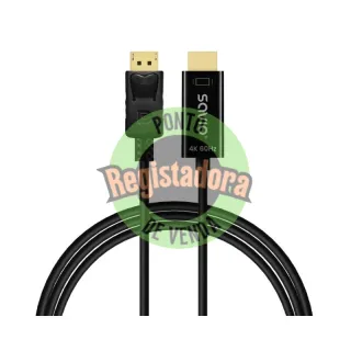 CABLE DP A HDMI SAVIO CL-189 4K 60HZ