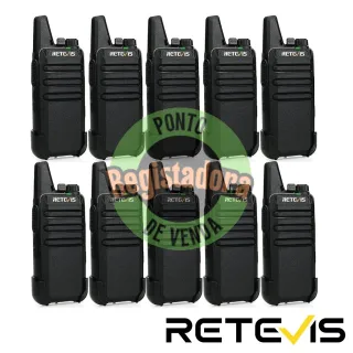 Walkie Talkie RT622 Pack 10 Unidades