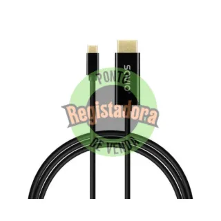 CABLE USB-C a HDMI SAVIO CL-191 2M