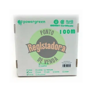 PEPEGREEN CAT5e 100M RIGID OUTDOOR CABLE REEL