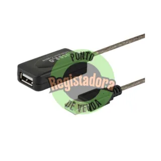 PUERTO USB 2.0 5M BLACK SAVIO EXTENDER CABLE