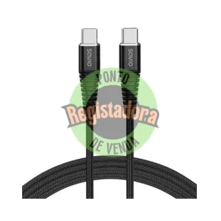 CABLE USB-C A USB-C SAVIO 5A 1M CL-159