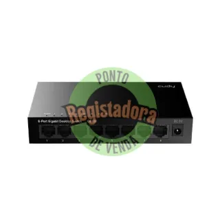 HUB SWITCH 8  PTOS CUDY  GS108   8X10/100M RJ45 PORTS/DESKTOP/METAL CASE GS108