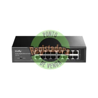 HUB SWITCH 16  PTOS CUDY  GS1016 RACK MOUNTABLE