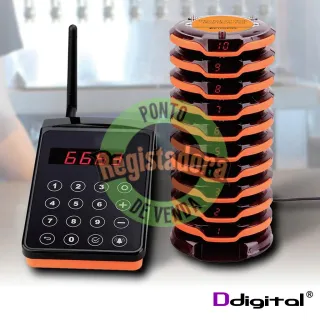 Pack 10 Avisadores / Pagers ddigital IP67 - SK156