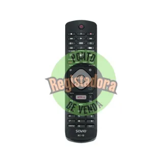 SAVIO RC-10 TV REMOTE CONTROL REPLACEMENT PHILIPS SMART TV