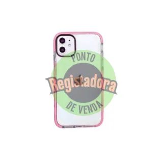 QCHARX Transparent Case for iPhone 16e, Pink Transparent/iPhone 16e/Pink Details QCHIP16ETRRS