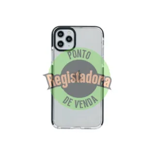 QCHARX Transparent Case for iPhone 16e, Black Transparent/iPhone 16e/Black Details QCHIP16ETRN