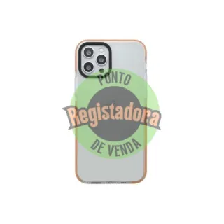QCHARX Transparent Case for iPhone 16e, Orange Transparent/iPhone 16e/Orange Details QCHARX