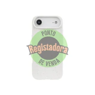 FUNDA QCHARX BIODEGRADABLE IPHONE 17 BLANCO WHEAT STRAW+TPU BIODEGRADABLE-LIBRE BPA Y TOXICOS QCHIP17BB