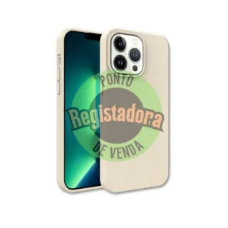 FUNDA QCHARX BIODEGRADABLE IPHONE 17 PRO BLANCO WHEAT STRAW+TPU BIODEGRADABLE-LIBRE BPA Y TOXICOS QCHIP17PBB