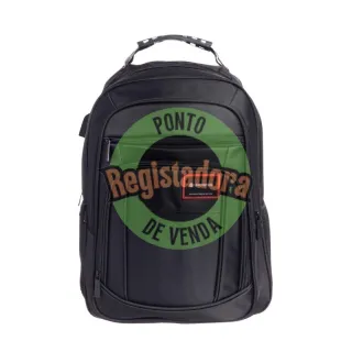 UNICROSS VANGUARD BLACK LAPTOP BACKPACK