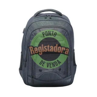 UNICROSS STEEL BLACK LAPTOP BACKPACK