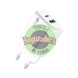 MEDIARANGE DUAL USB-A AND USB-C 25W CHARGER