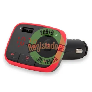 SAVIO TR-10 FM CAR TRANSMITTER WITH 2.4A CHARGER