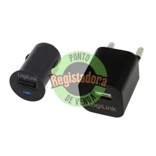 USB CHARGER HOME / CAR LOGILINK PA0076