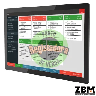 POS ZQ-SEC32W - Intel J6412 / DDR4 8GB / SSD 120GB / Touch 32" / W11 PRO