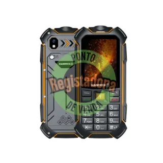 MOVIL SMARTPHONE HAMMER BOOST 2 4G VOLTE BLACK