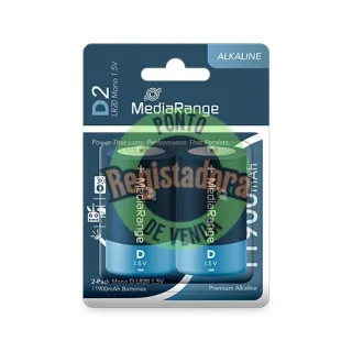 MEDIARANGE MONO-D ALKALINE BATTERIES
