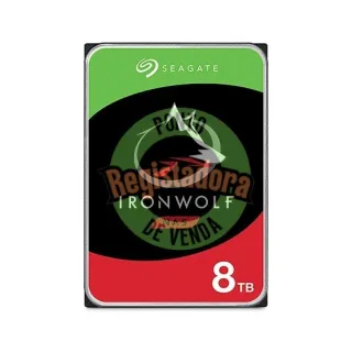 HD 3.5 8TB SATA 3 Seagate 256MB IRONWOLF 3.5 / CACHE 256MB / SATA 6Gbs / 7200rpm / NAS ST8000VN004