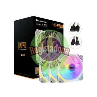 DARKFLASH DM12 PRO 3-IN-1 WHITE FAN