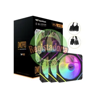 DARKFLASH DM12 PRO 3-IN-1 BLACK FAN