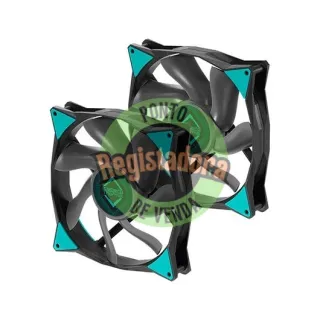VENTILADOR 140X140 ICEBERG-THERMAL ICEGALE BLACK 2P