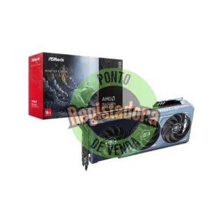VGA ASROCK RX 9070 XT 16GB MONSTER HUNTER WILDS