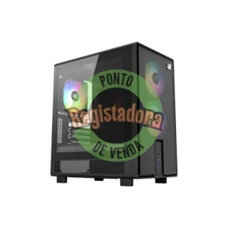 TORRE MATX XYZ ATOM BLACK 3 VENT ARGB / 1XUSB 3.0 1XUSB2.0 1 X USB C X-CS-ATOM-B