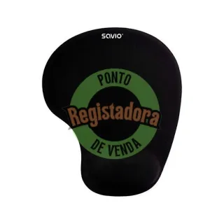 SAVIO MP-01B BLACK GEL MAT 230X190X18MM