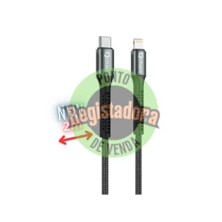 CABLE QCHARX PRAGUE LIGHTNING 2M