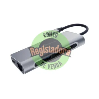 HUB MEDIARANGE USB-C 7EN1