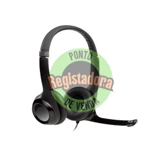 LOGITECH MICRO HEADPHONES H390 BLACK