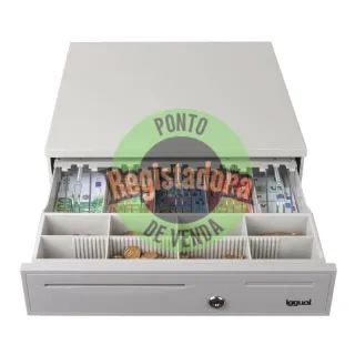 iggual Gaveta de Dinheiro IRON-50W 42cm 5+8 branco