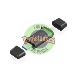 Aisens Leitor SD MSD MMC RS-MMC MMCM USBA USBC