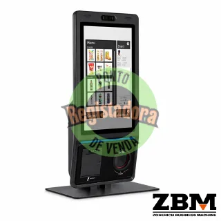 Quiosque ZQ-HM2000 - Intel J6412/ 8GB DDR4 / SSD 128GB / Impressora 80mm / 2D / NFC / Touch 21.5" / W11 PRO / Black